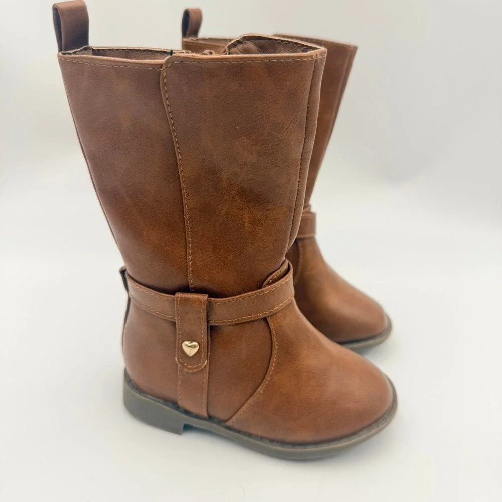 The Children's Place Girls Brown Riding Boots Size 5 Toddler⁠ TCP